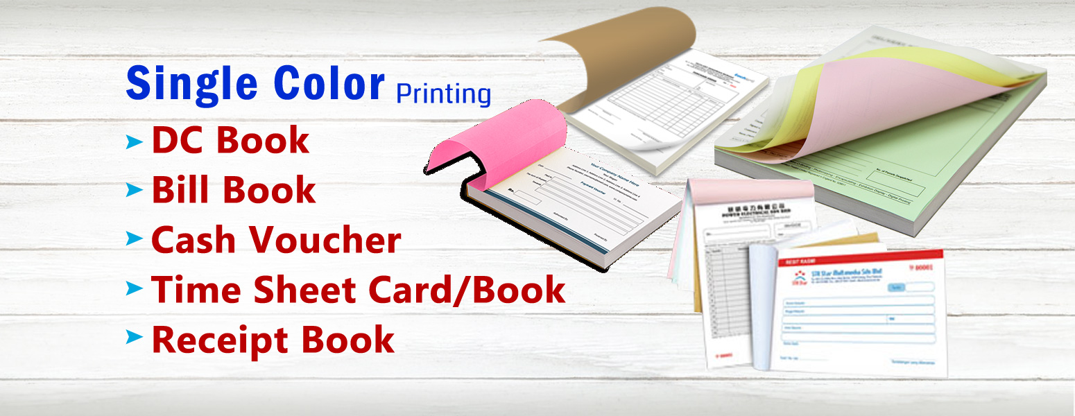 Bill Book Printing Service in guduvanchery